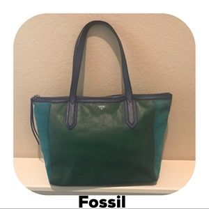 Vintage Fossil Tote